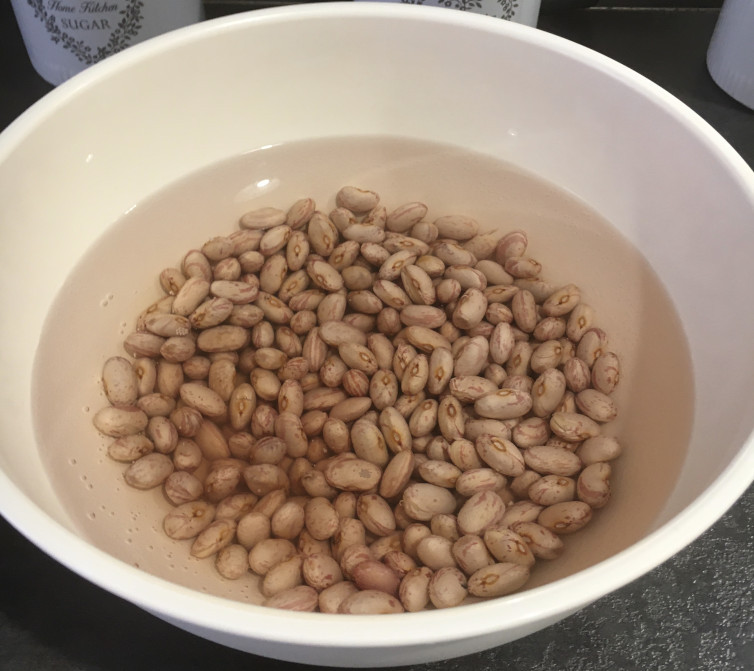 fagioli in ammollo
